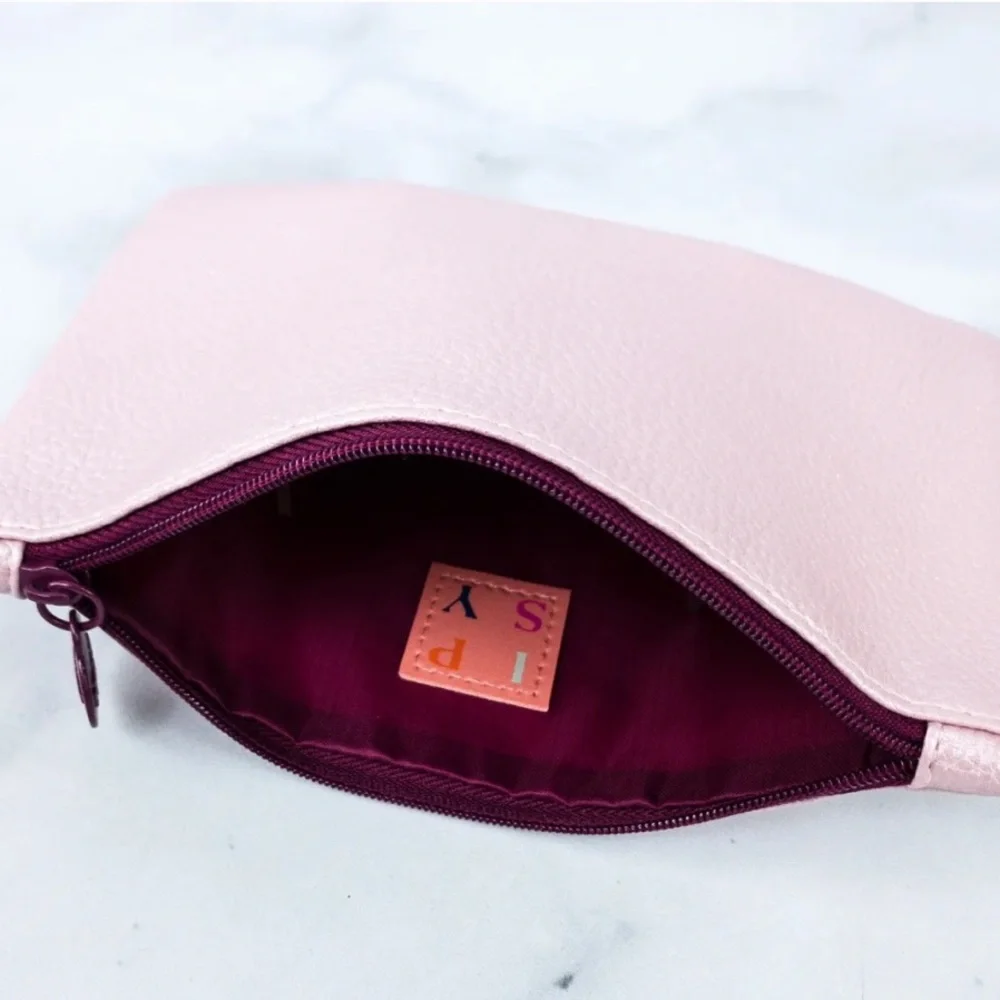 Ipsy Pink Glam Cosmetic Bag